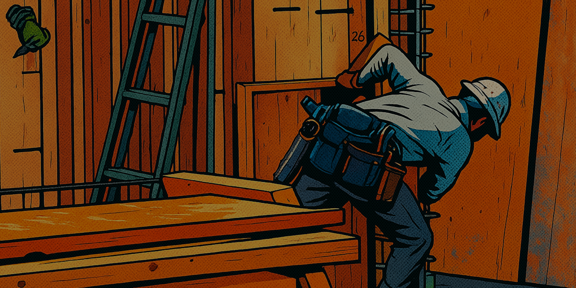 型枠大工。無骨で、渋くて、最高にクールな仕事